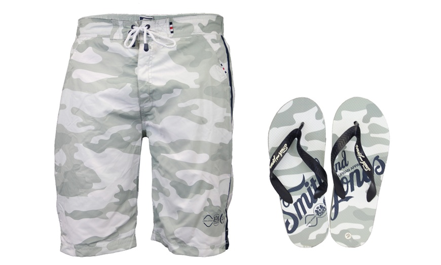 Image 8: Swim Shorts & Flip Flops Sets