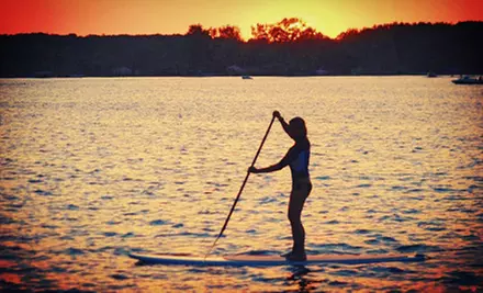 Two 2-Hour Stand-Up Paddleboard Rentals at SUP 101 Lakes in Angola (50% Off). Two Options Available. - Primary Image