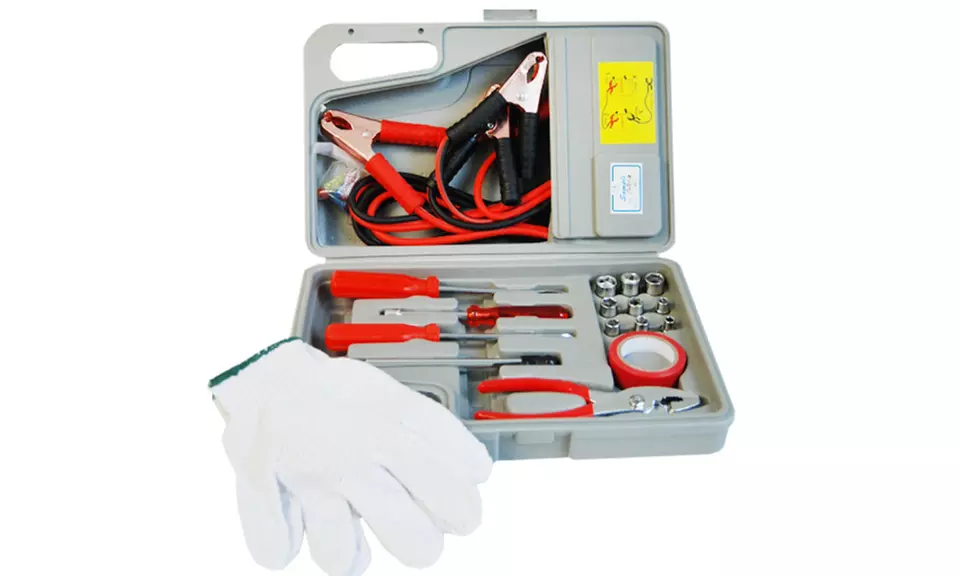 Roadside Emergency Tool and Auto Kit (30-Piece) - Second Medium