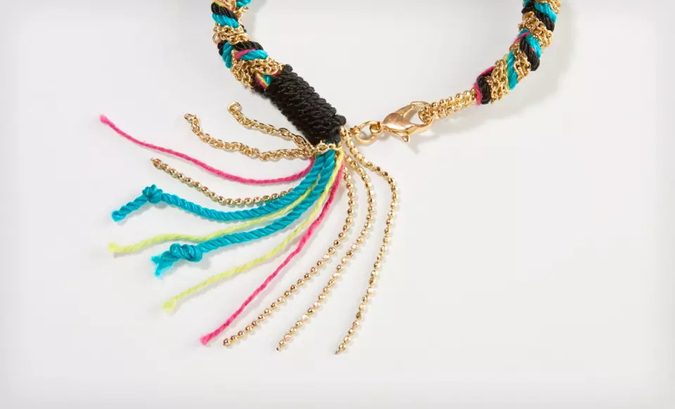 $24.99 for a Helene Jewelry Friendship Bracelet ($73 List Price). 7 Colors Available. Free Shipping and Returns. - Second Medium