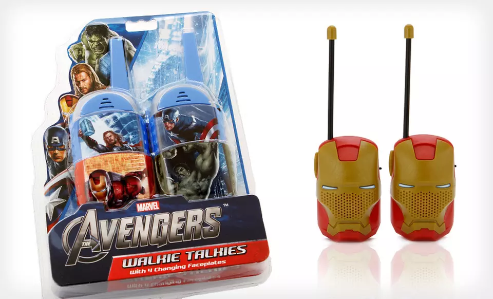 Kids' Superhero Walkie-Talkies (Up to 48% Off). Six Options Available. Free Returns. - Primary Image