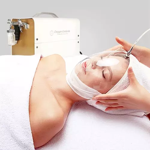 Facial & Oxygen Dome Infusion with LED Facial Treatment