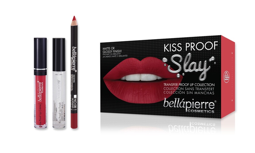 Image 4: Bellapierre Three-Piece Lip Kit