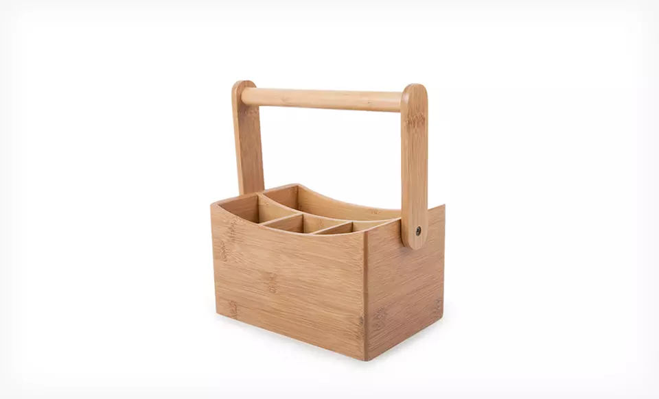 $9.99 for Core Bamboo Cutlery Caddy ($30 List Price). Free Returns. - Second Medium