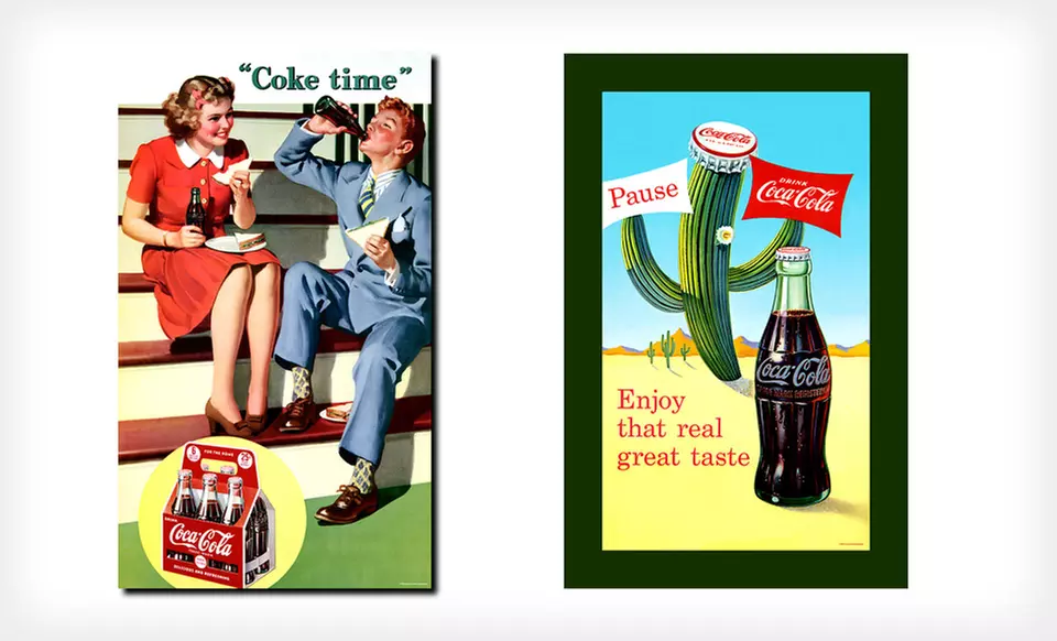 Gallery-Wrapped Coca Cola Canvas Print (Up to 66% Off). 13 Prints Available. Free Shipping and Returns. - Second Medium