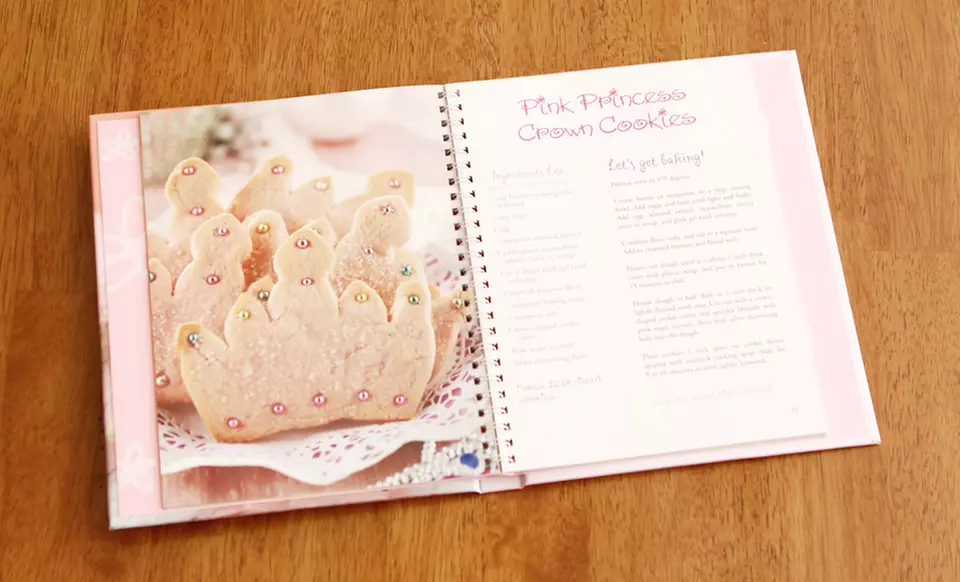 Kids' Pink Princess, Fairies, and Mermaid Cookbook Bundle. Free Shipping. - Second Medium