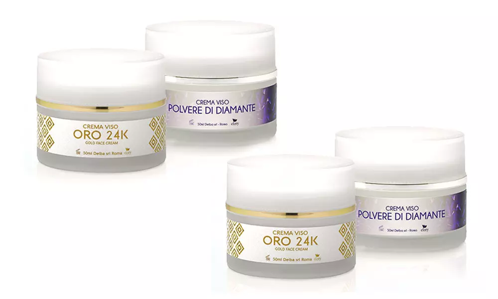 1 o 2 kits antiedad Efory Cosmetics con oro y polvo de diamante - Second Medium