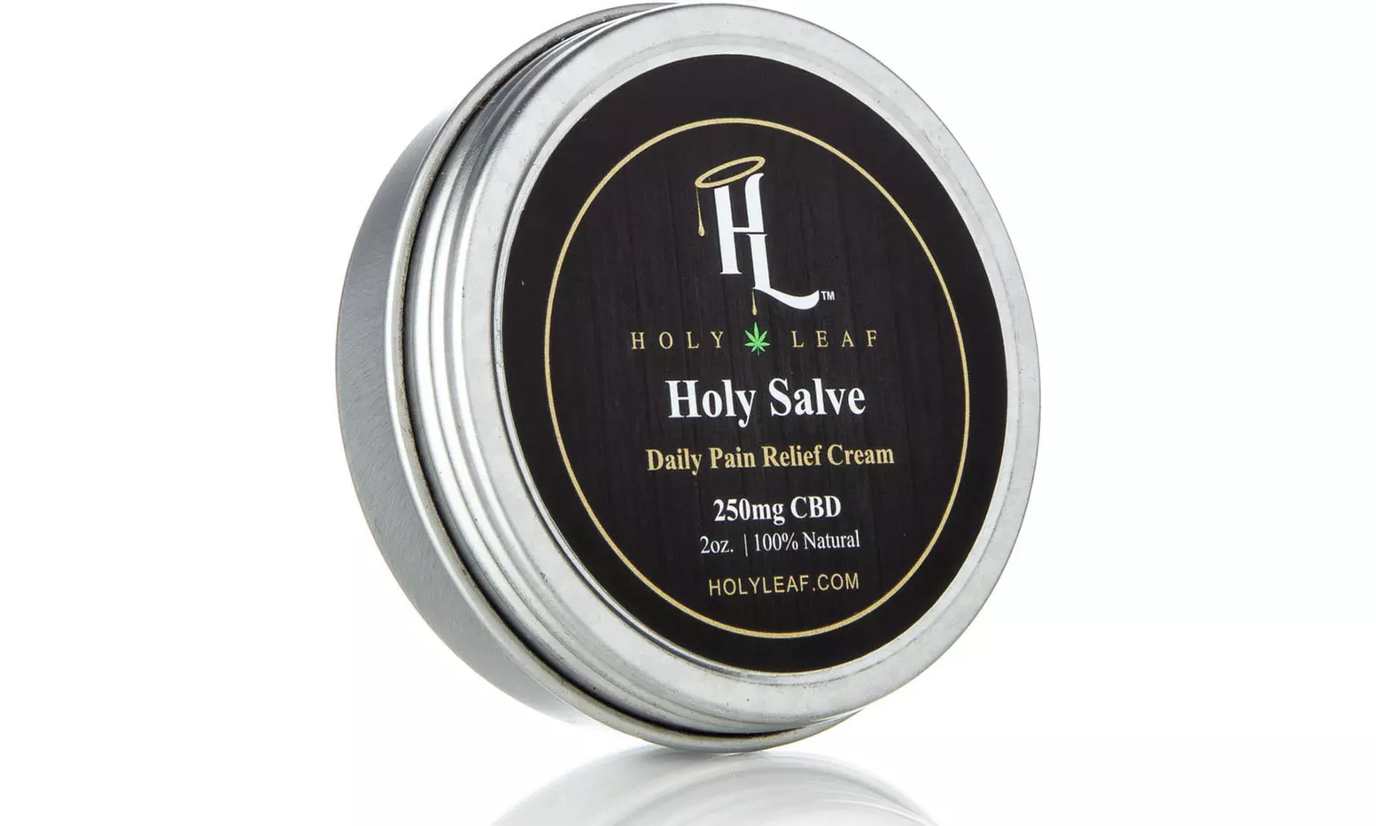 CBD Pain Relief Salves from Holy Leaf (2 Oz.; 250mg or 500mg) - Second Medium
