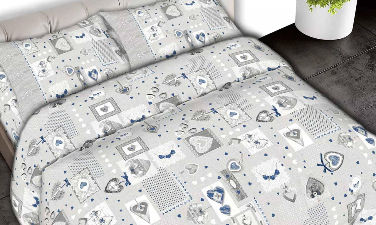 Completo lenzuola matrimoniale