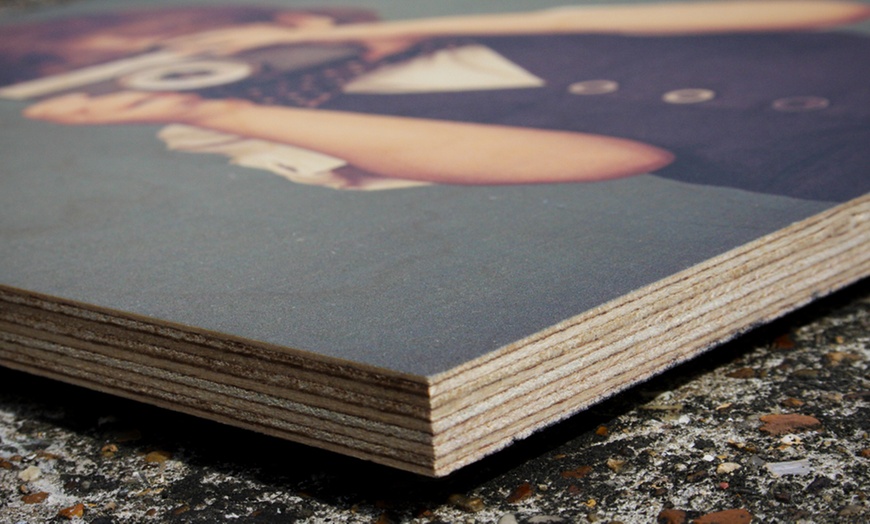 Image 6: Photo Print on Plywood Canvas