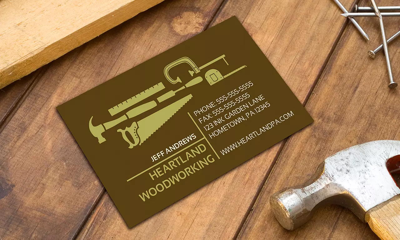 Double-Sided Business Cards from Ink Garden (50, 100, 250, or 500ct.) - Second Medium