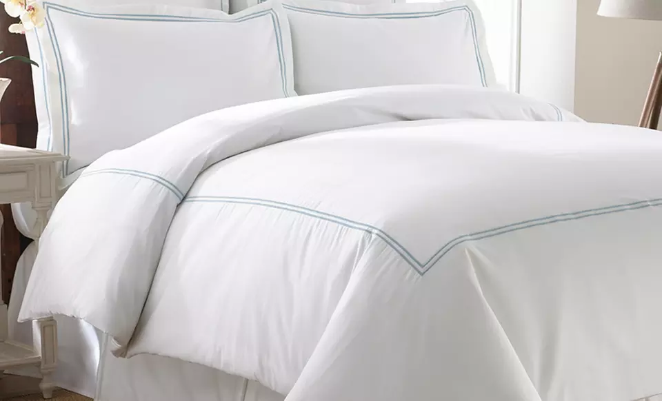 Italian Hotel Collection 3- or 5-Piece Duvet Set. Multiple Sizes and Colors Available from $54.99–$79.99. Free Returns. - Primary Image