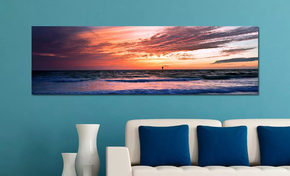 36"x11.5" Getaway-Inspired Panoramic Prints. Multiple Prints Available. Free Returns. - Primary Image