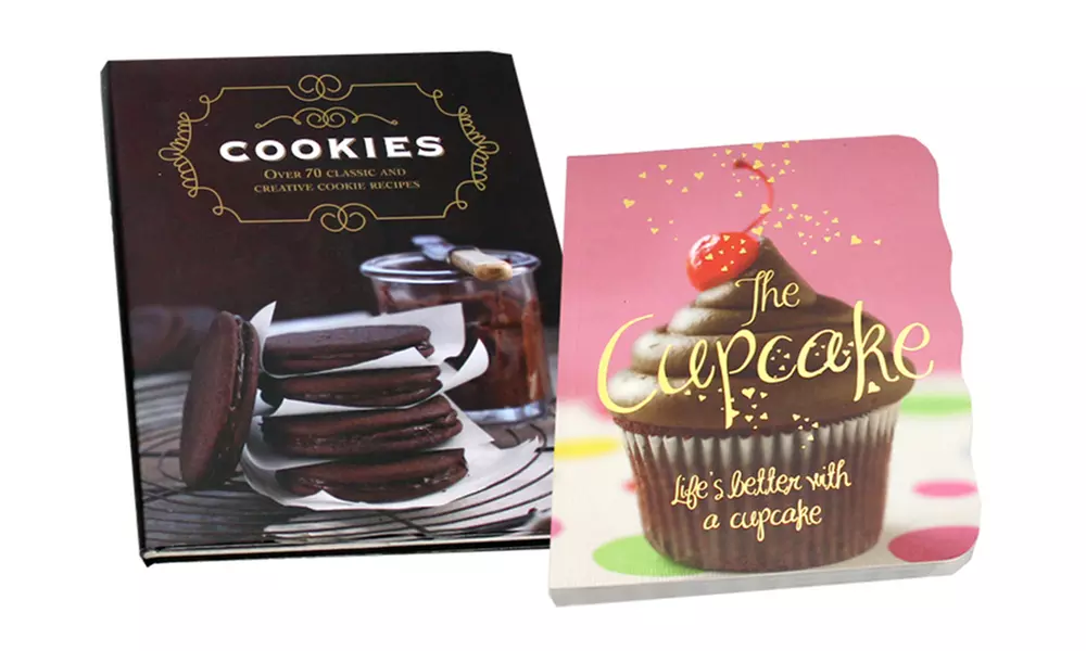 Cookies and Cupcake Cookbook Set (2-Piece) - Primary Image