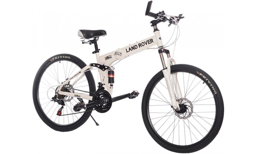 land rover folding mountain bike