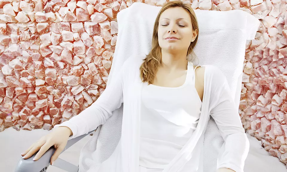 Three or Five 45-Minute Salt Room Sessions at R Z Salon & Spa (Up to 55% Off) - Primary Image
