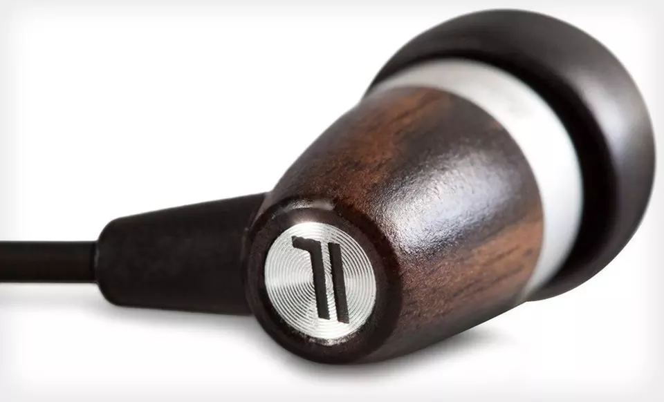 $19 for JLab Acoustic Ebony Wood and Metal Fusion Earbuds ($89.95 List Price). Free Shipping. - Second Medium
