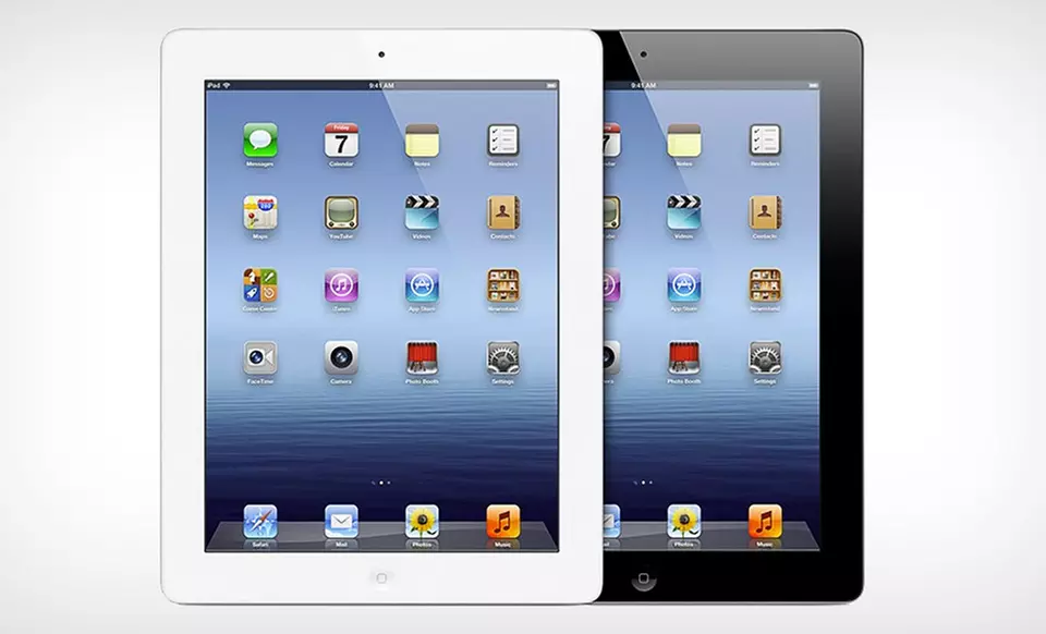 Apple 32GB iPad 4 with Retina Display, WiFi, and Verizon 4G LTE (GSM Unlocked) in Black or White. Free Returns. - Primary Image