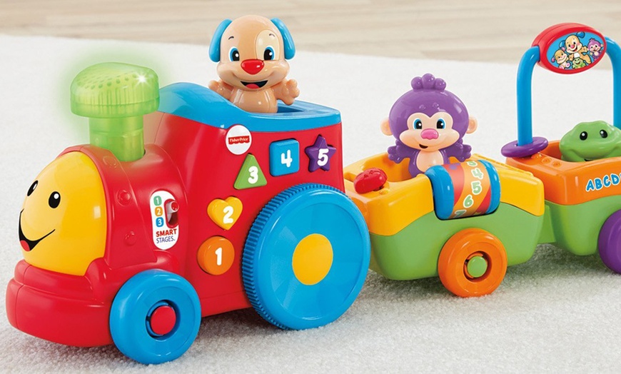 Image 4: Fisher-Price Puppy's Smart Train