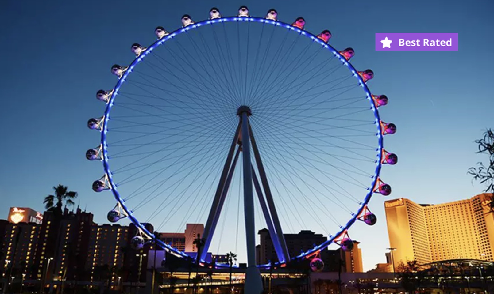 High Roller Observation Wheel Attraction Tickets at the LINQ (44% Off)