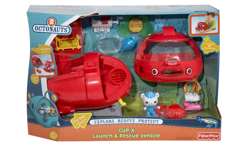 Image 5: Octonauts Gup X Shoot and Vehicle