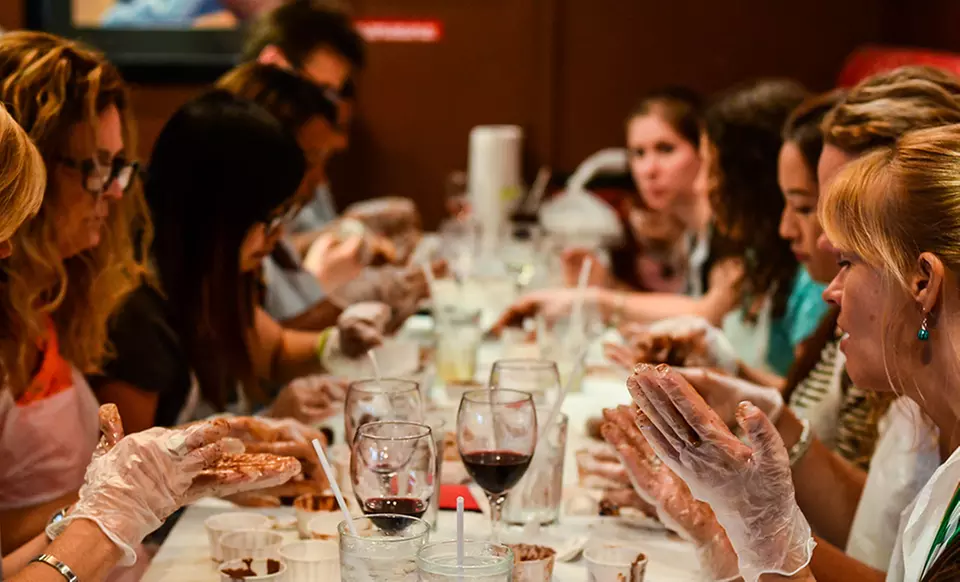 C$29 for Chocolate Social Event and Chocolate Making at a Local Bar from Chocolate Tales (55% Off)    - Second Medium