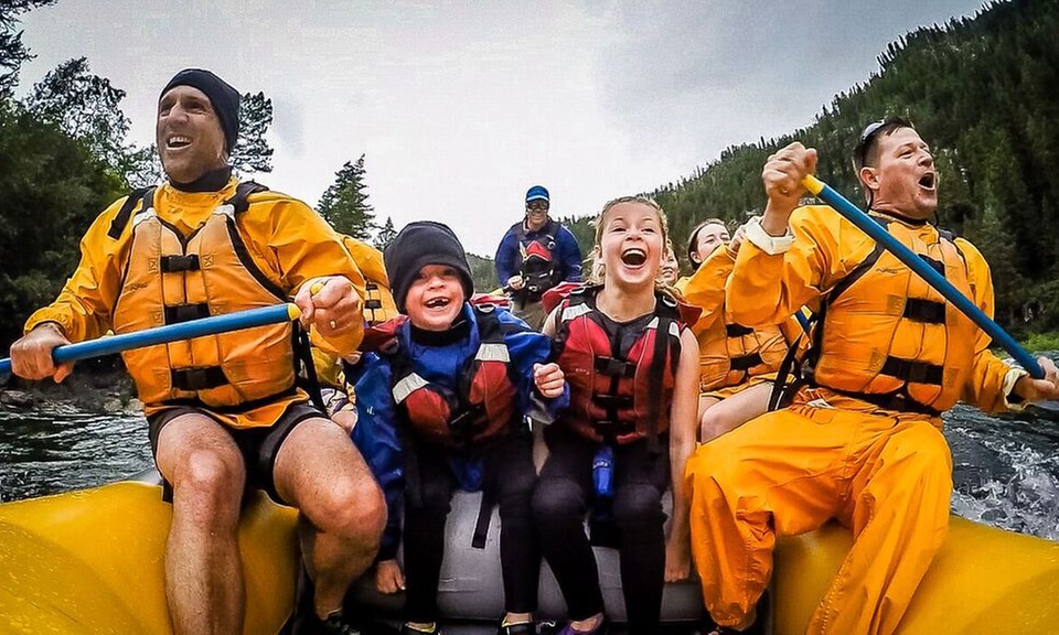 $52 for a Snake River Whitewater Rafting Trip for One with Cookout from Mad River Boat Trips ($89 Value) - Primary Image