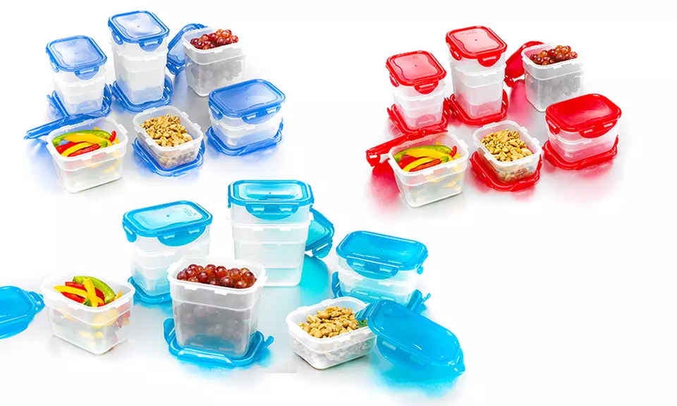 18-Piece Set of Nestable Lock & Lock Food-Storage Containers - Primary Image