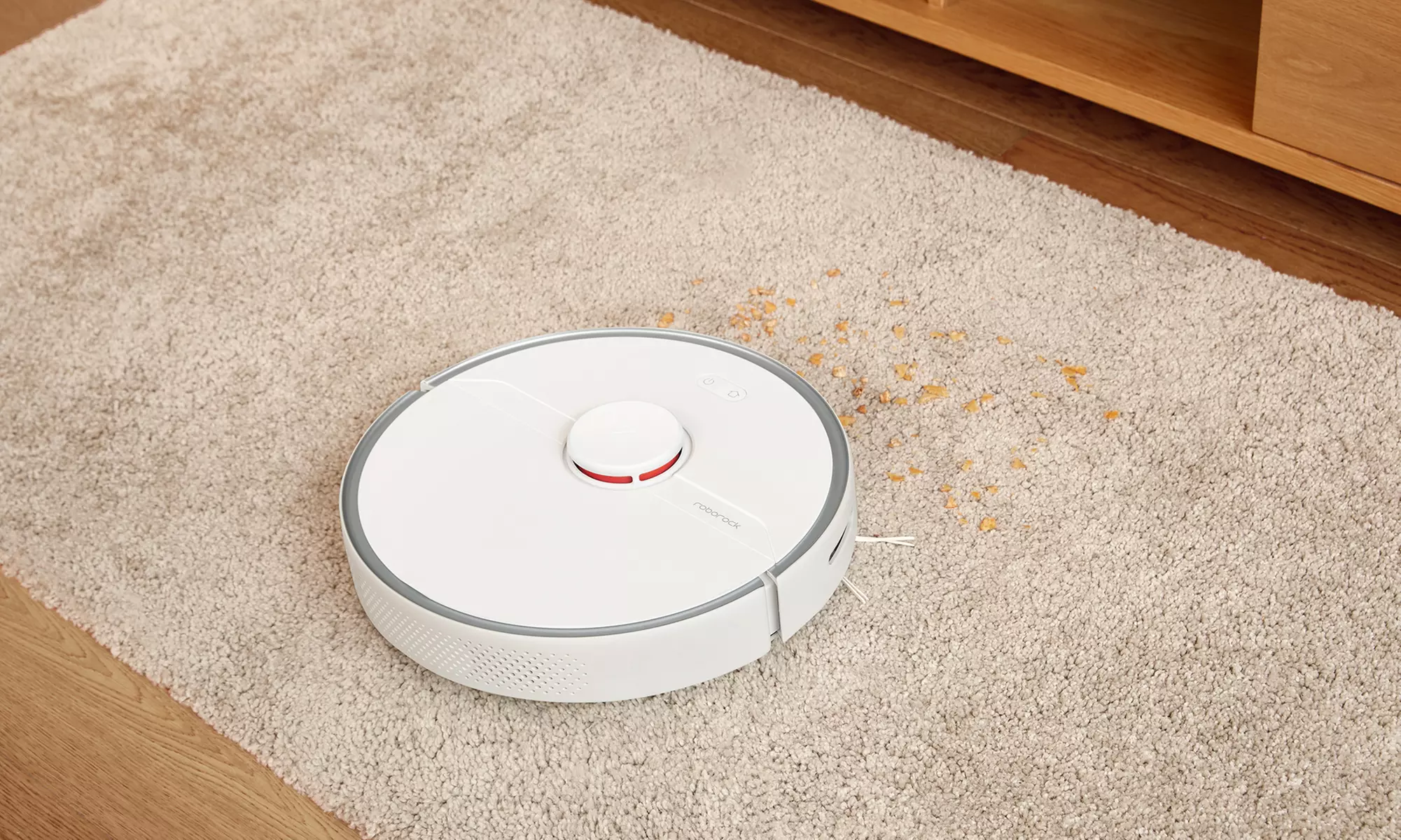 Roborock S6 Pure Robot Vacuum Cleaner with Mop System - Primary Image