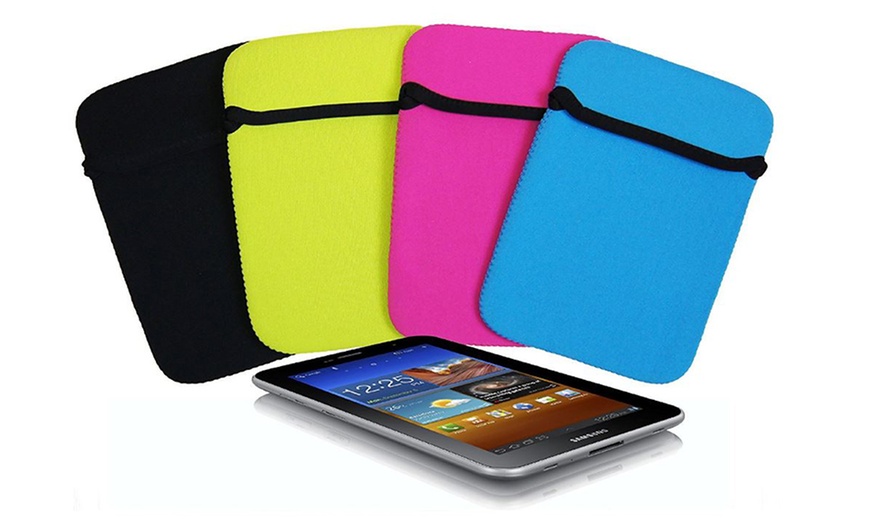 Image 1: 7'' Tablet Sleeve Case 