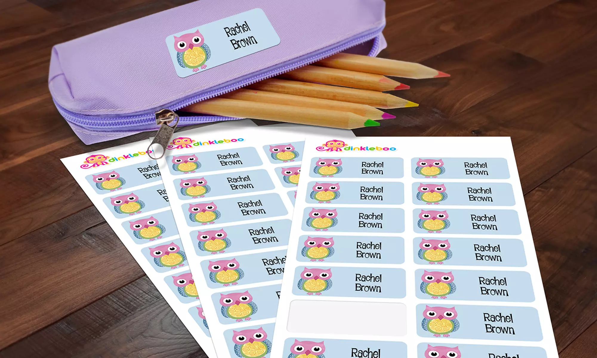 Personalized Children's or Holiday Gift Name Label 48- or 96-Pack from Dinkleboo (Up to 77% Off)  - Primary Image