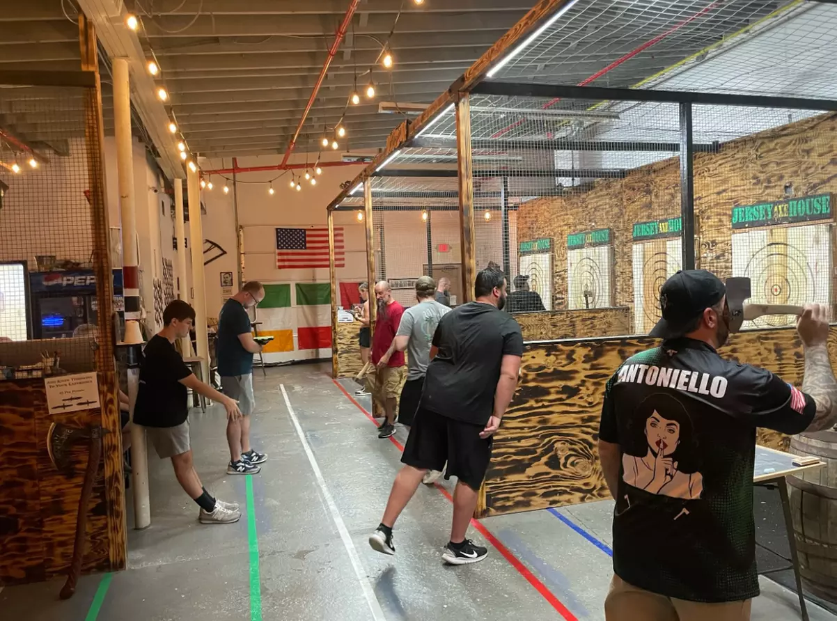 2-Hour Private Axe-Throwing Fun for Groups in Nutley, NJ | Group Activity of Up to 8 People