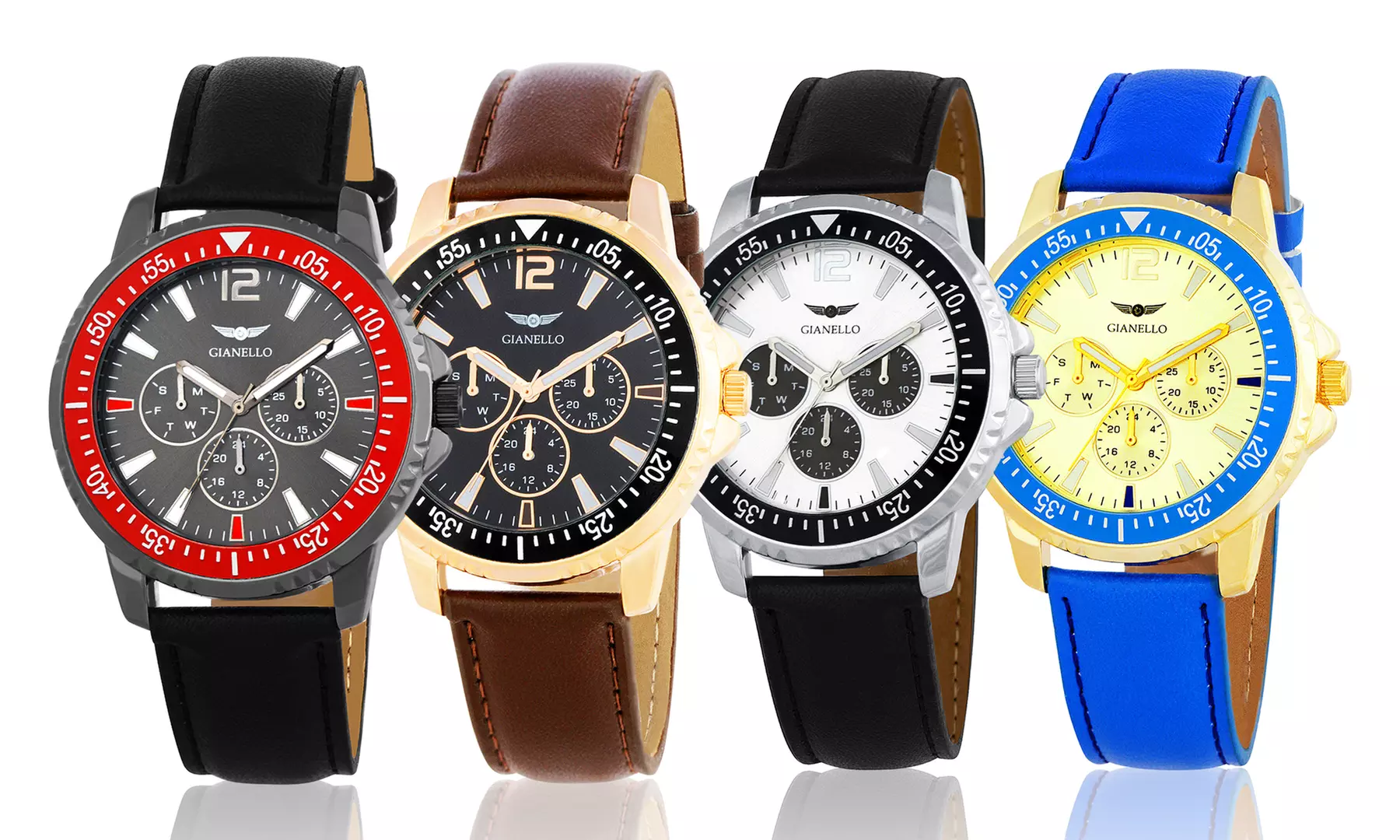 Gianello Men's Multifunction Diver's Watch - Primary Image