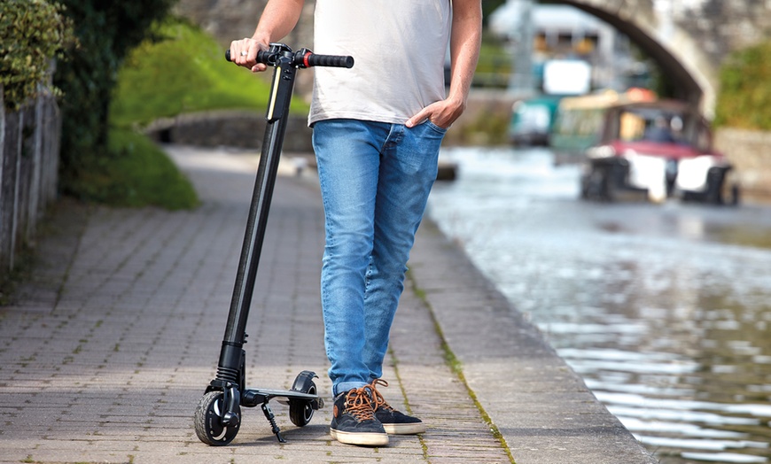 Image 8: AeroBoard Electric Folding Scooter