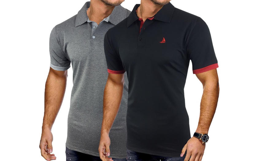 Image 3: Lot de 2 polos SS Finley, Blu apparel