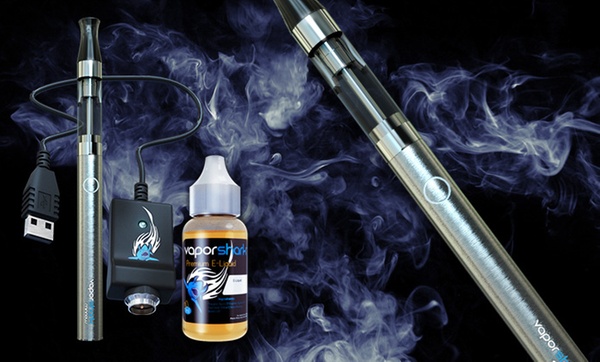vapor shark e cigarettes vapor shark groupon e cigarette starter or high performance kit from vapor shark up to 59 off