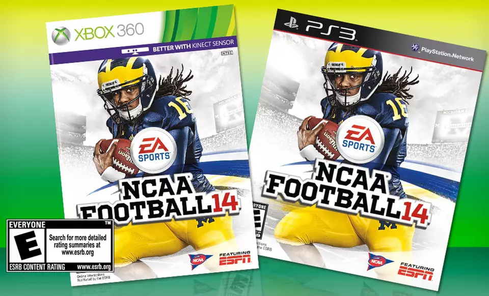 NCAA best Football 14 for Xbox 360