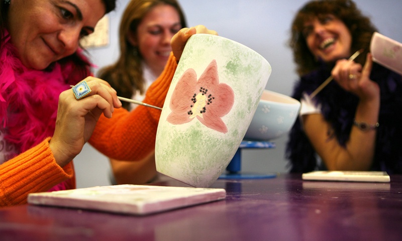 Paint Your Own Pottery: 3-Pack with Supplies Included
