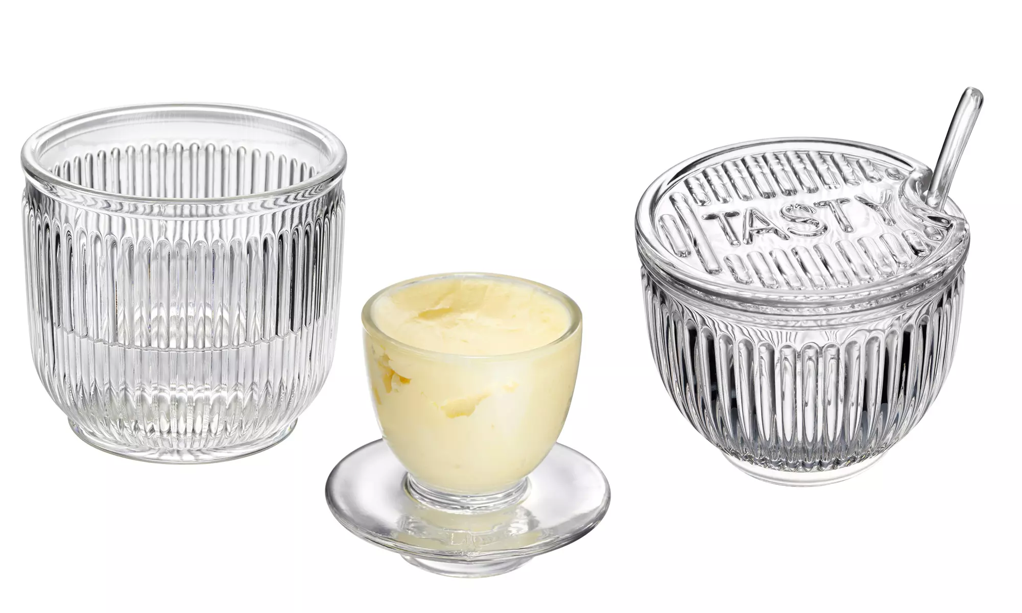 Artland Tasty Glass Storage All Purpose Jar or Butter Bell - Primary Image