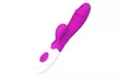 10 Vibration Speed G-Spot Dual Motor Rabbit Vibrator with Clitoris Simulator  - Second Medium