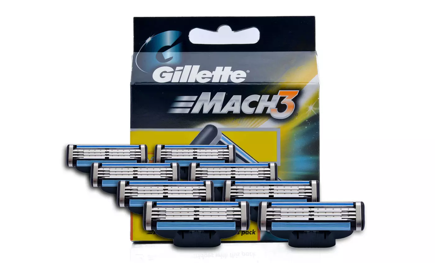 Eight-Pack of Gillette Mach 3 Refill Cartridges - Primary Image