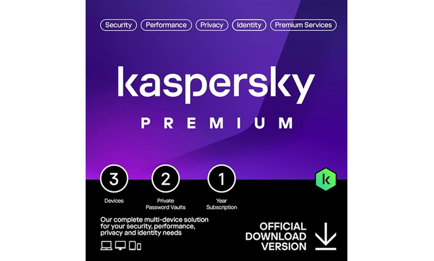 Image 2: Protección avanzada con 1 año de Kaspersky Internet Security