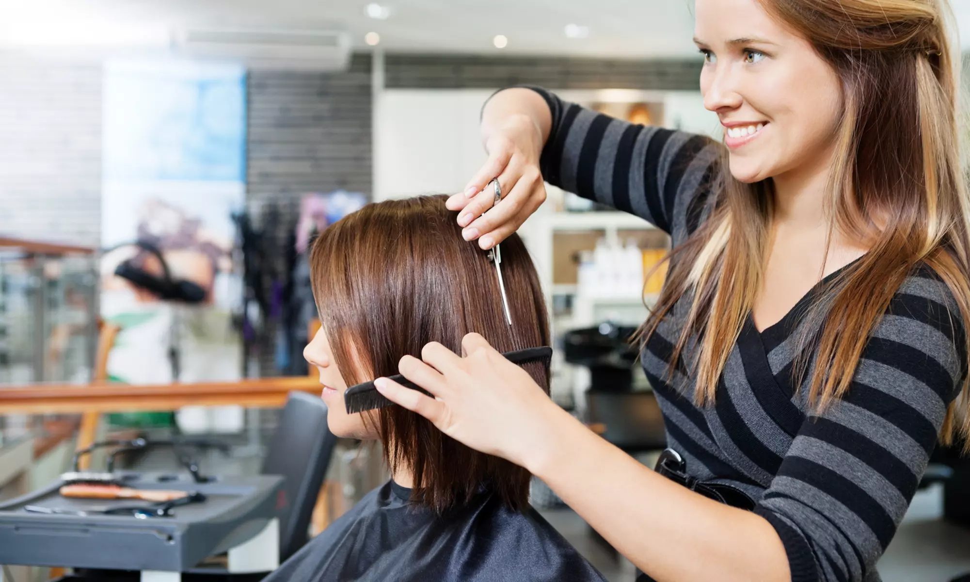 Haircut and Condition with Optional Highlights at Salons At The Lake- Kacie Decastro (Up to 51% Off) - Primary Image