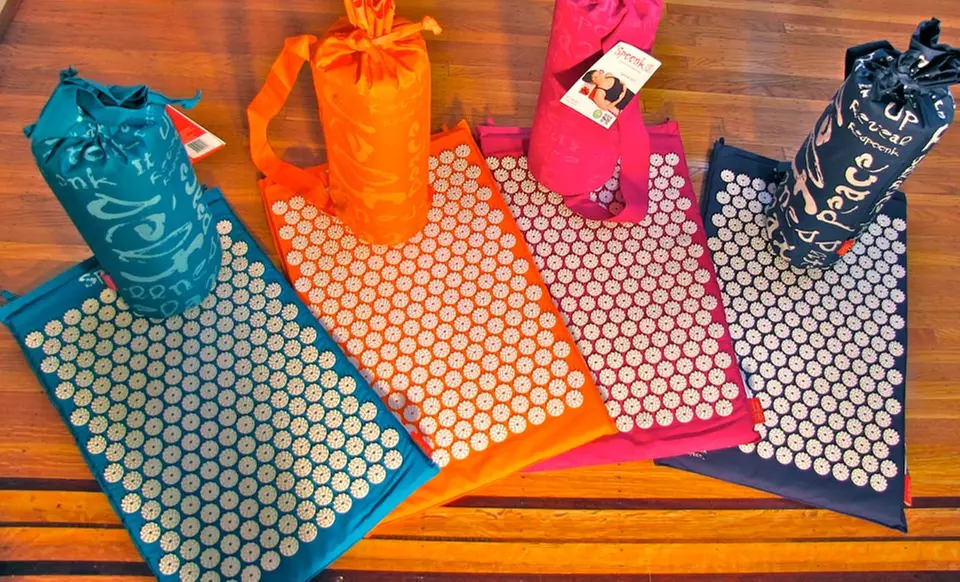Spoonk Acupressure Cotton Mats and Travel Mats. Multiple Options Available. Free Shipping and Returns. - Primary Image