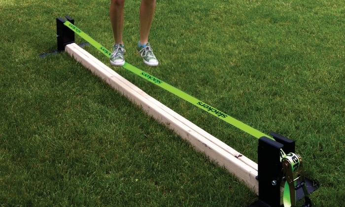 Slackers Slackline Kit Groupon Goods