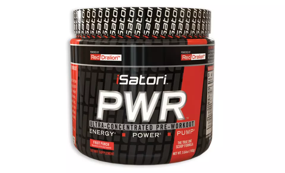 30-Servings iSatori PWR Pre-Workout Energy Mix  - Second Medium