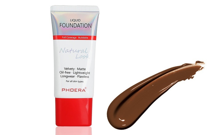 Image 12: Phoera Velvety Matte Lightweight Liquid Foundation