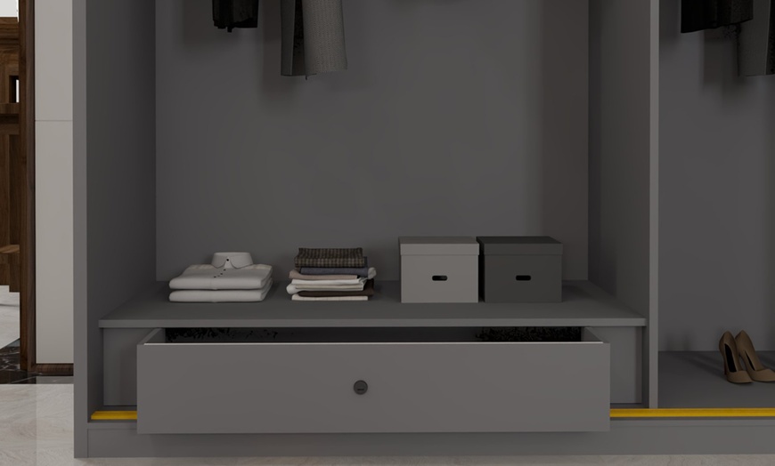 Image 13: Sliding Wardrobes 4U Sliding Double Door Wardrobe