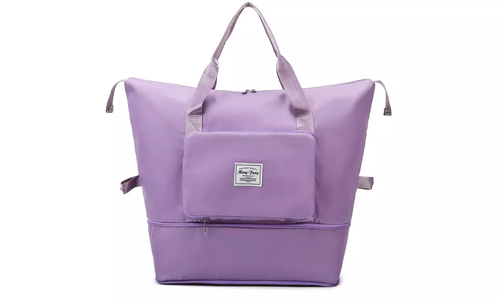 One or Two Waterproof Lightweight Foldable Duffle Handbags