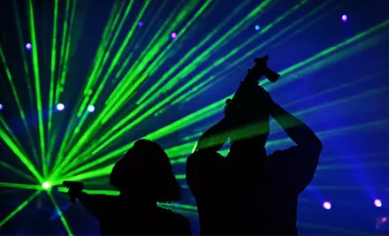 $19 for Two Hours of Unlimited Laser Tag and Mini Golf for Two at The Spaceport ($40 Value) - Primary Image